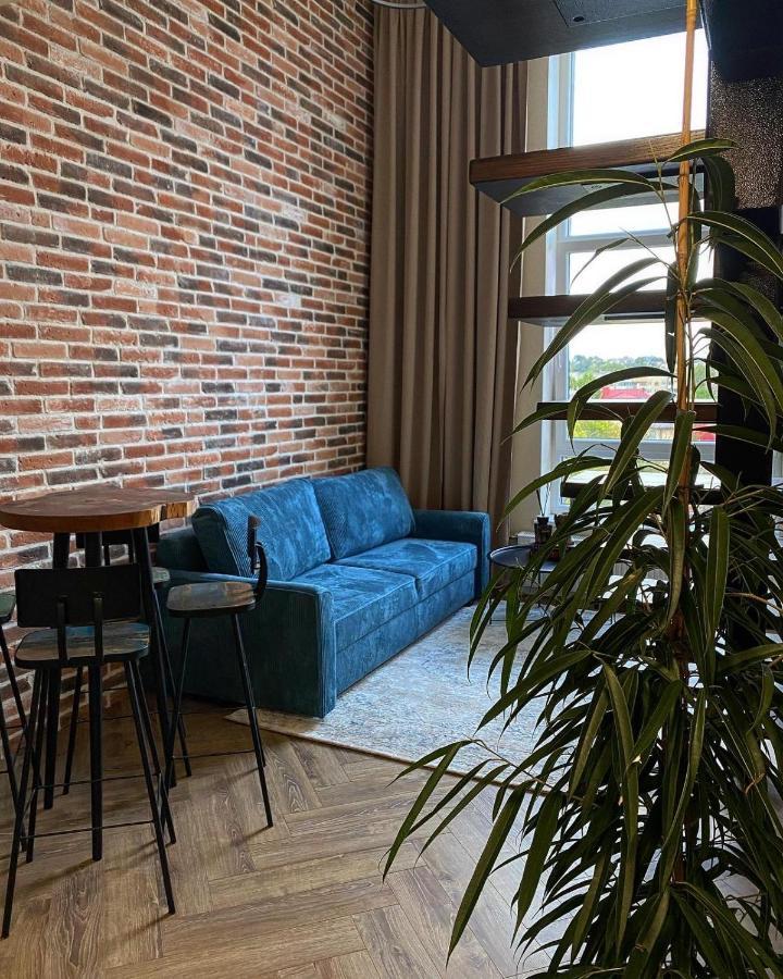 Old Slabada Loft Kaunas Bagian luar foto